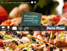 Tablet Screenshot of portopizza.net